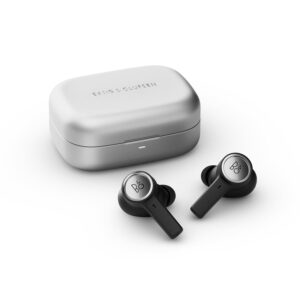 bang & olufsen beoplay eleven premium wireless in ear earbuds with bluetooth 5.2 and active noise cancellation, natural aluminum