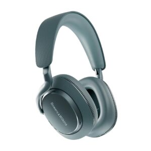 bowers & wilkins px7 s3 over ear headphones, high resolution sound, comfortable fit, bluetooth, active noise cancelling & transparency mode, 30 hour playtime, quick charge support, frost blue
